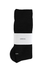 Wool Long Rib Socks (UM501-MSO01)