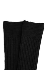 Wool Long Rib Socks (UM501-MSO01)