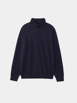 12GG HIGHNECK PULLOVER TYPE2 (UM302-UHN12) / BLACK