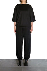 S/S BLOUSIGN TOPS (WJ501-MCS22) / BLACK