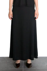 FLEAR MAXI SKIRT (WJ501-MCS18) / BLACK