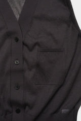 High-gauge Sheer Knit Vest (WK125-LVE02)