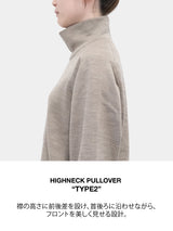 12GG HIGHNECK PULLOVER TYPE2 (UM302-UHN12) / GRAY