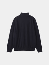12GG HIGHNECK PULLOVER TYPE2 (UM302-UHN12) / BLACK