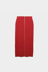 BOUCLE MIRANORIB KNIT SKIRT (WK23S-LSK01)