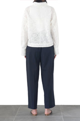 Lace-knit Boulson (WK125-LBZ02)