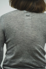FINEST CASHMERE TURTLENECK PULLOVER (CZ324-LPO07)  / CHARCOAL
