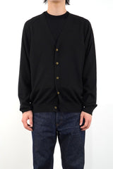 12GG V NECK CARDIGAN (UM302-UCD12-BLK)