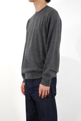 12GG CREW NECK PULLOVER (UM302-UPO12) / GRAY