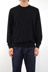 16GG CREW NECK PULLOVER (UM302-UPO16) / BLACK