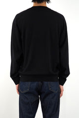 16GG CREW NECK PULLOVER (UM302-UPO16) / BLACK