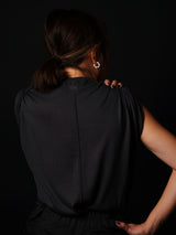 Silk Cashmere Oversized Knit T-shirt (CZ126-MPO01) / Grege