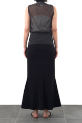 High-gauge Sheer Knit Vest (WK125-LVE02)