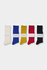 TKB WOOL RIB SOCKS(TKB501-S001) / BLACK