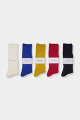 TKB WOOL RIB SOCKS(TKB501-S001) / BLUE