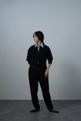 Boucle Knit Jumpsuit (WK23S-LOP04)