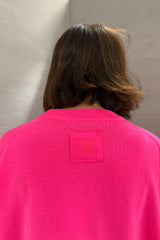 Unisex Cashmere Crew Neck Knit (CZ325-LPO49) / F/PINK