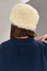 【Restock】Unisex Cashmere Crew Neck Knit (CZ325-LPO49) / NAVY