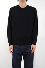 7GG CREW NECK PULLOVER (UM302-UPO07-BLK)