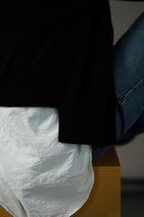 Cashmere Button-less Cardigan (CZ325-LCD01) / Black