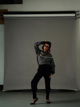 Cashmere "Bocca" Knit Pants (CZ325-LPT10) / Black