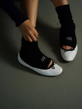 Cashmere Open-Toe Socks (CZ325-AC07)