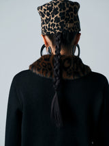 【サ専用 Pre-Order】LEOPARD MAETEL KNIT CAP（CZ326-AC08）/ BEIGE