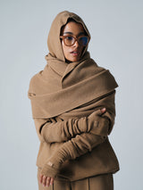 【サ専用 Pre-Order】HOODED CAPE（CZ326-AC13）/ CAMEL