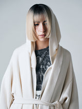 【サ専用 Pre-Order】HOODED CAPE（CZ326-AC13）/ IVORY