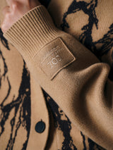 【サ専用 Pre-Order】HORSE CARDIGAN（CZ326-LCD02）/ CAMEL