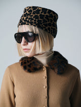 【サ専用 Pre-Order】FUR COLLAR CARDIGAN（CZ326-LCD03）/ CAMEL