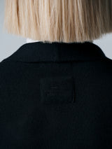 【サ専用 Pre-Order】SHAWL COLLAR COAT（CZ326-LCO01）/ BLACK
