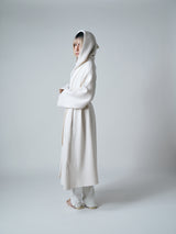 【サ専用 Pre-Order】SHAWL COLLAR COAT（CZ326-LCO01）/ IVORY