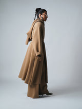 【サ専用 Pre-Order】SHAWL COLLAR COAT（CZ326-LCO01）/ CAMEL
