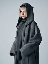 【サ専用 Pre-Order】SHAWL COLLAR COAT（CZ326-LCO01）/ GRAY