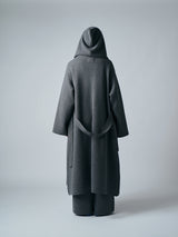 【サ専用 Pre-Order】SHAWL COLLAR COAT（CZ326-LCO01）/ GRAY
