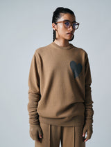 【サ専用 Pre-Order】SMALL HEART PULLOVER（CZ326-LPO46）/ CAMEL