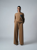 【サ専用 Pre-Order】SMALL HEART PULLOVER（CZ326-LPO46）/ CAMEL