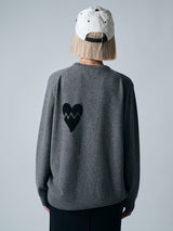 【サ専用 Pre-Order】SMALL HEART PULLOVER（CZ326-LPO46）/ GRAY