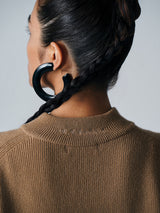 【サ専用 Pre-Order】V-NECK KNIT PULLOVER（CZ326-LPO60）/ CAMEL