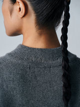 【サ専用 Pre-Order】V-NECK KNIT PULLOVER（CZ326-LPO60）/ GRAY