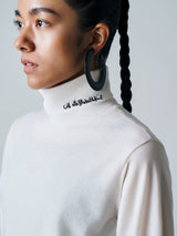 【サ専用 Pre-Order】HIGH GAUGE COWL NECK PULLOVER（CZ326-LPO61）/ IVORY