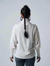 【サ専用 Pre-Order】HIGH GAUGE COWL NECK PULLOVER（CZ326-LPO61）/ IVORY