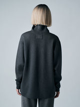 【サ専用 Pre-Order】OVERSIZED BOTTLE NECK PULLOVER（CZ326-LPO62）/ GRAY