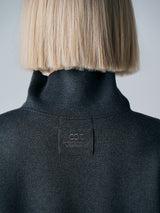 【サ専用 Pre-Order】OVERSIZED BOTTLE NECK PULLOVER（CZ326-LPO62）/ GRAY