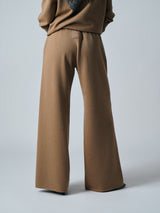 【サ専用 Pre-Order】WIDE STRAIGHT KNIT PANTS（CZ326-LPT13）/ CAMEL