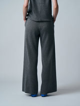 【サ専用 Pre-Order】WIDE STRAIGHT KNIT PANTS（CZ326-LPT13）/ GRAY