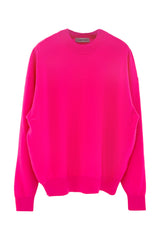 Unisex Cashmere Crew Neck Knit (CZ325-LPO49) / F/PINK