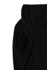 WIDE TAPERED PANTS (WJ501-MCS13-09) / BLACK