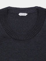 WASHI Middle-gauge TENJIKU Crewneck S/S Pullover (PU126-MPO06) / Black